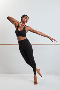 Dash and Stars Sujetador deportivo SOFT MOVE negro