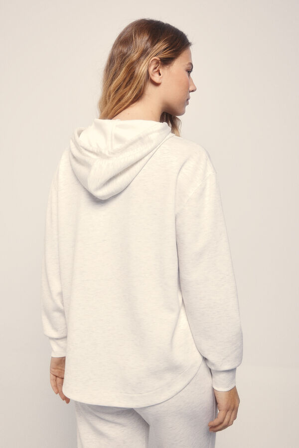 Dash and Stars Chaqueta modal tacto suave gris beige