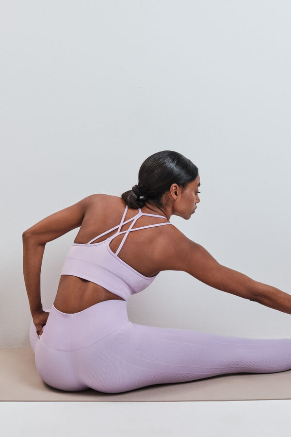 Dash and Stars Sujetador deportivo SEAMLESS COMFORT lila morado/lila