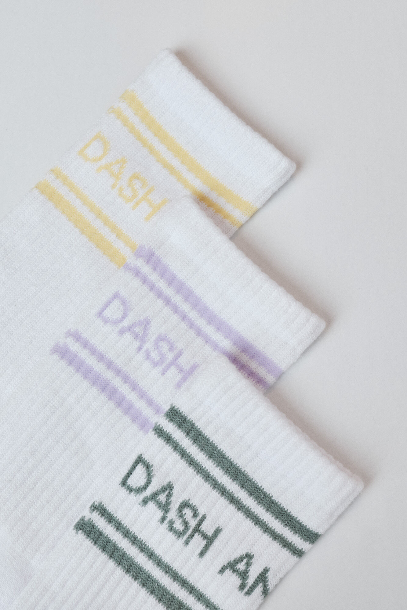 Dash and Stars Pack 3 calcetines largos algod&oacute;n logo
