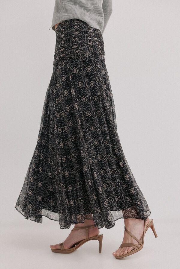 Hoss Intropia Roc&iacute;o. Falda estampada Multicolor