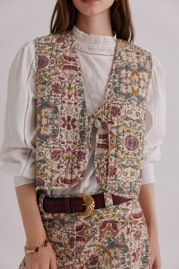 Hoss Intropia Édith. Chaleco estampado Multicolor