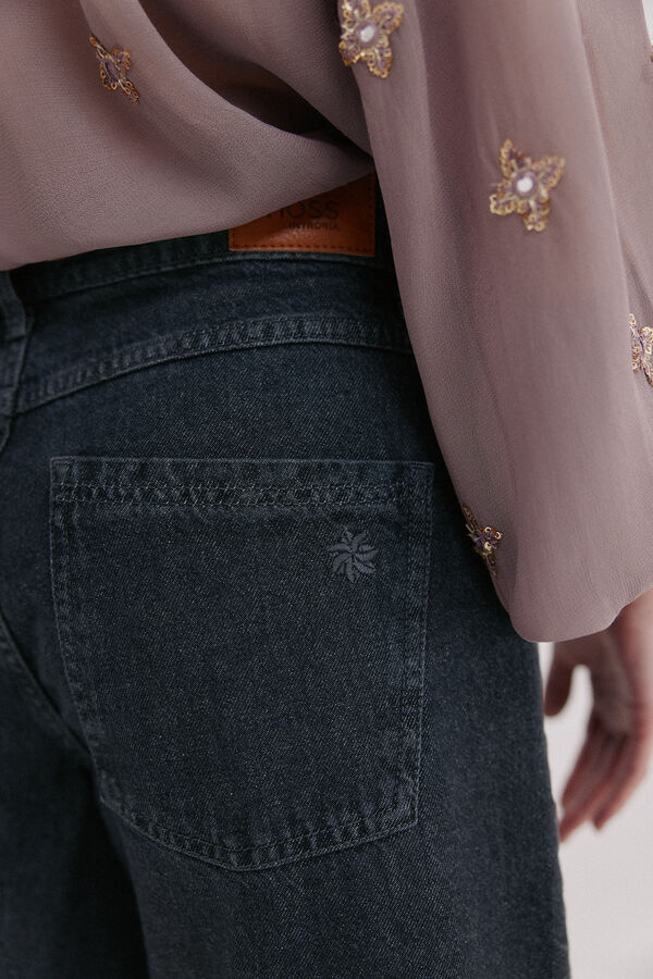 Hoss Intropia Babette. Bermudas denim Gris