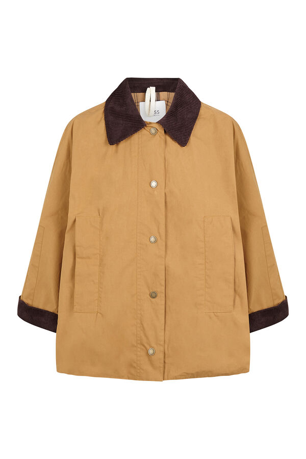 Hoss Intropia Delma. Deportiva tipo capa Amarillo