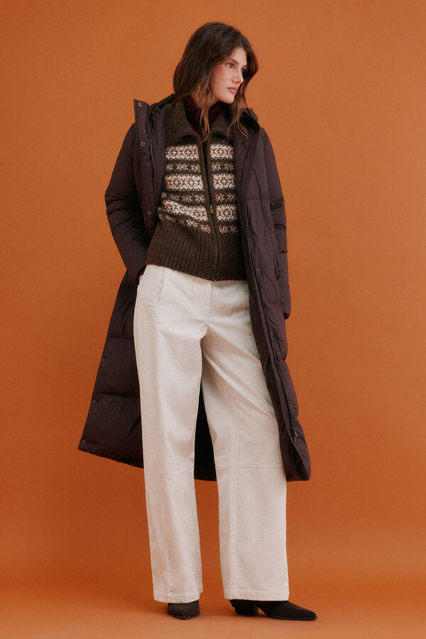 Hoss Intropia Diletta. Deportiva acolchada Marron