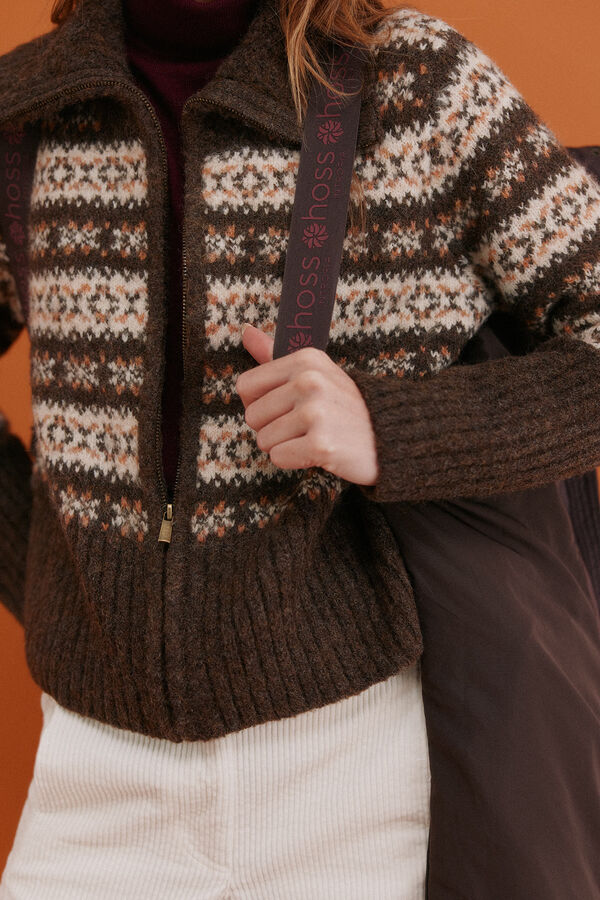 Hoss Intropia Diletta. Deportiva acolchada Marron