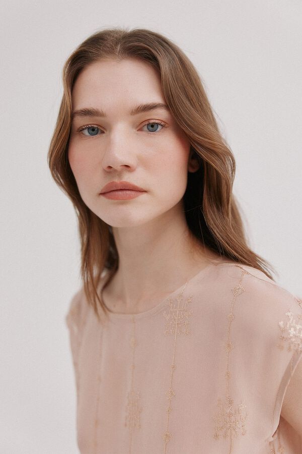 Hoss Intropia Georgia. Blusa delicada Rosa