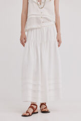 Hoss Intropia Rufina. Falda jaretas Beige