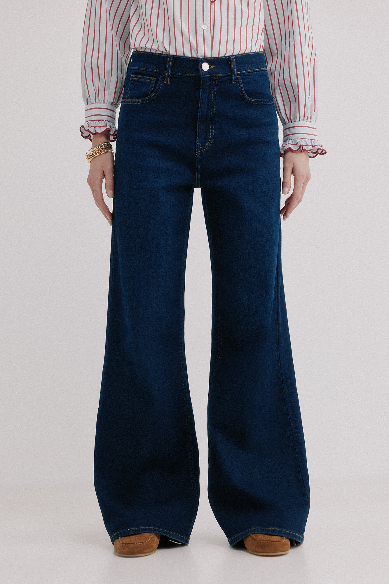 Hoss Intropia Bahiana. Vaqueros wideleg