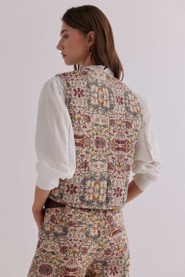 Hoss Intropia Édith. Chaleco estampado Multicolor