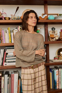 Hoss Intropia Nicole. Jersey con lentejuelas