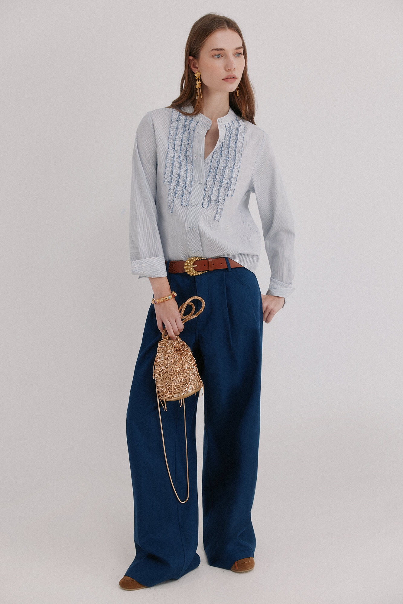 Hoss Intropia Carmen. Blusa manga larga