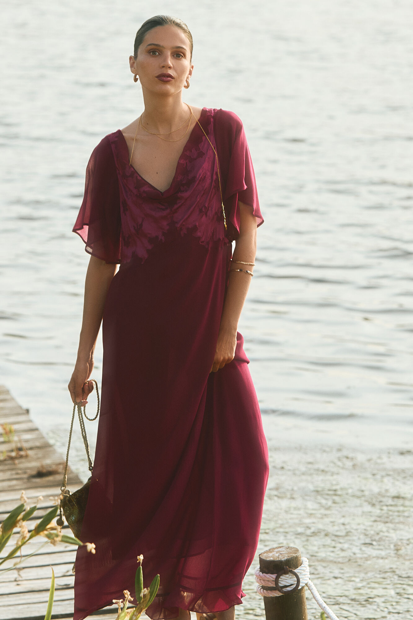 Hoss Intropia Laura. Vestido midi