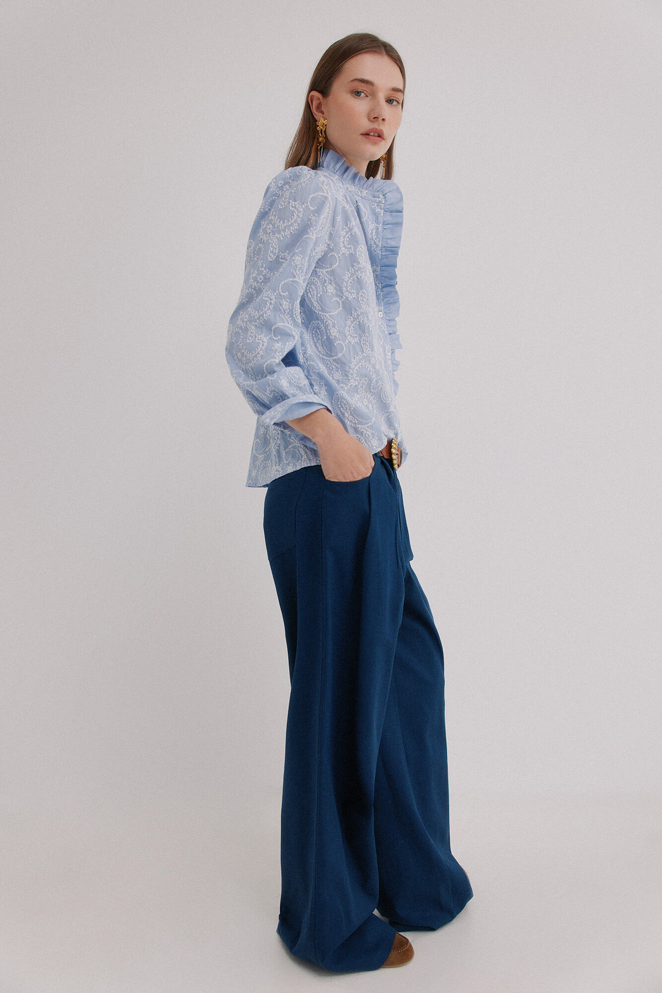 Hoss Intropia Candela. Blusa bordada