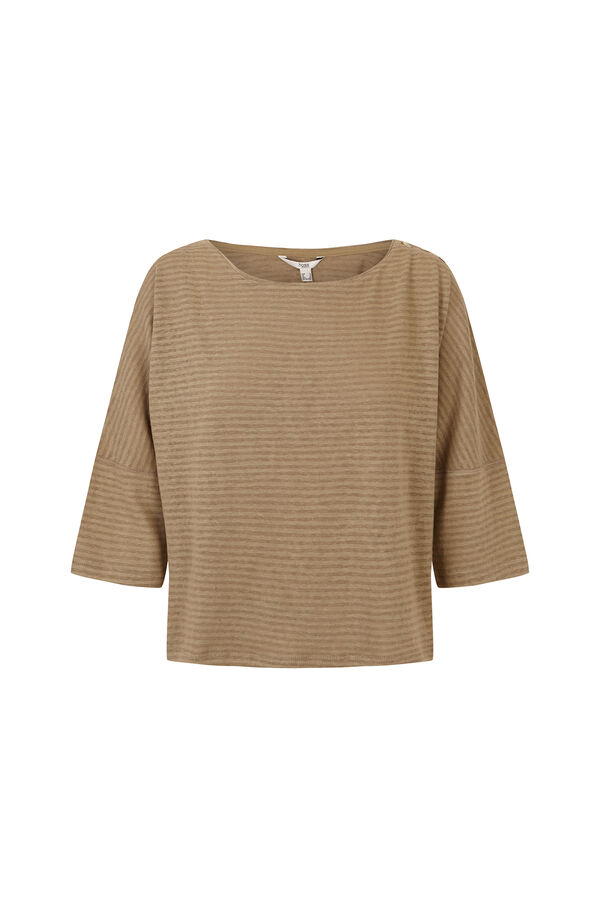 Hoss Intropia Marie. Camiseta lavada Kaki