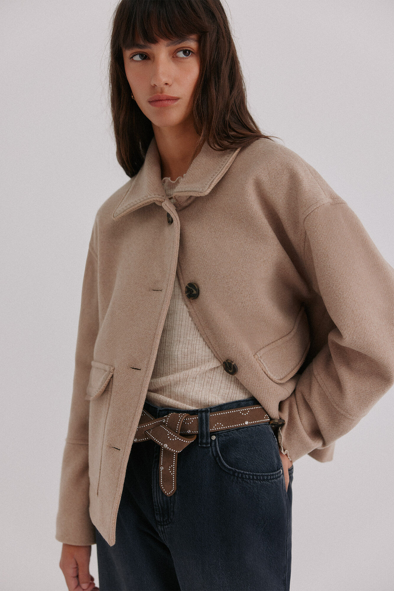 Hoss Intropia Fabiana. Abrigo corto