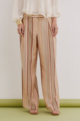 Hoss Intropia Palmina. Pantal&oacute;n de rayas Rosa