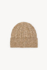 Hoss Intropia Naroa. Gorro punto Estampado Beige