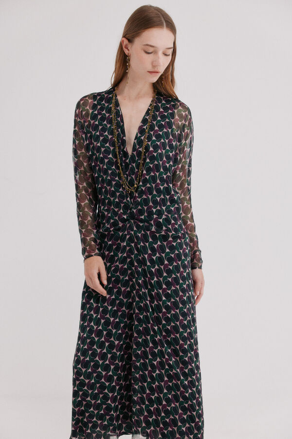 Hoss Intropia Azelie. Vestido estampado Multicolor