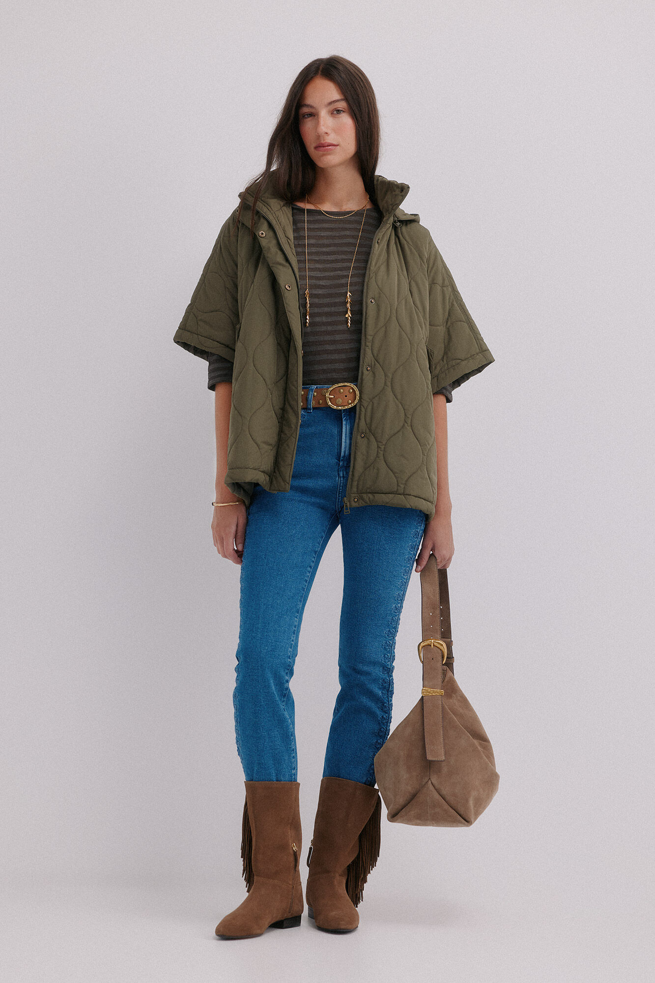 Hoss Intropia Diane. Chaqueta acolchada