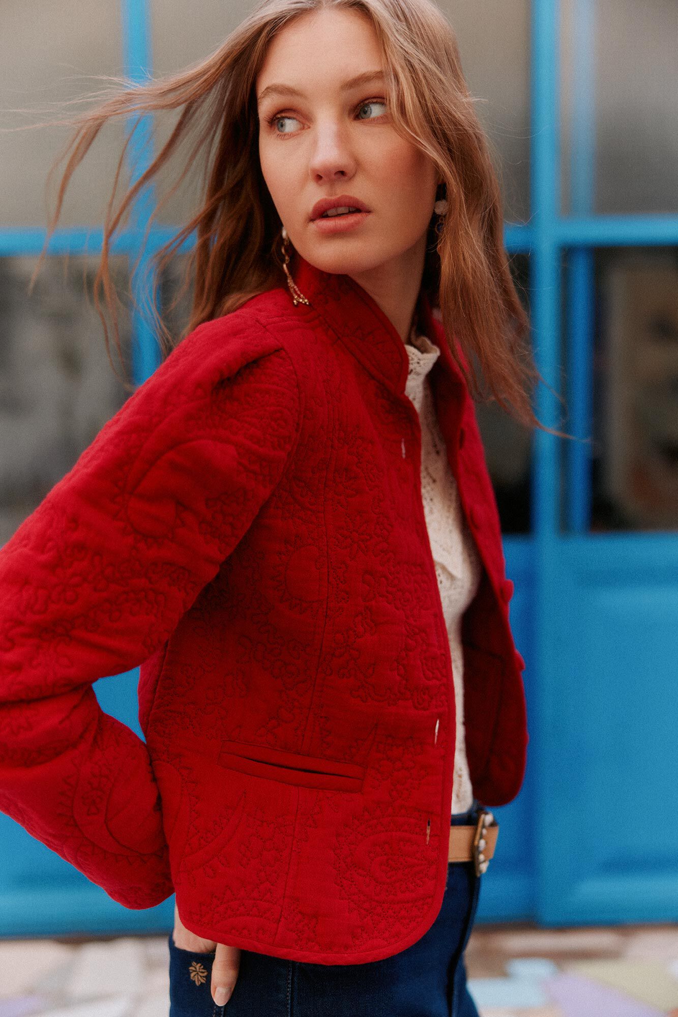 Hoss Intropia Elisa. Chaqueta acolchada corta