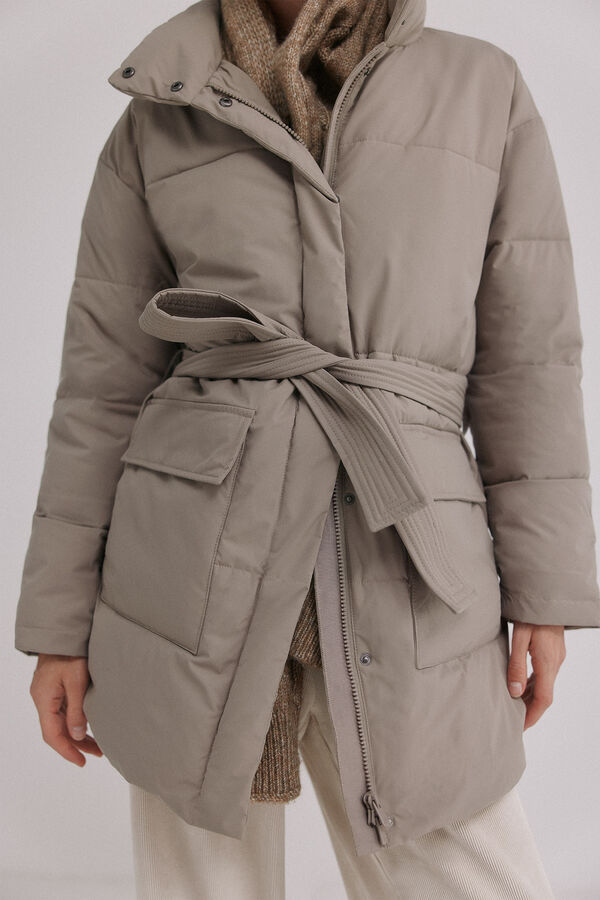 Hoss Intropia Dulia. Deportiva acolchada Kaki