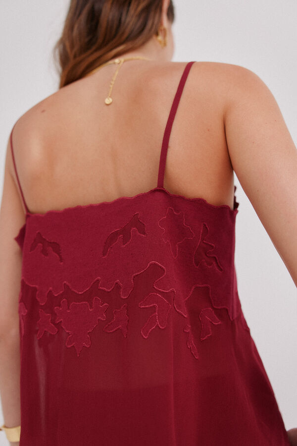 Hoss Intropia Gabriela. Top de tirantes Rosa