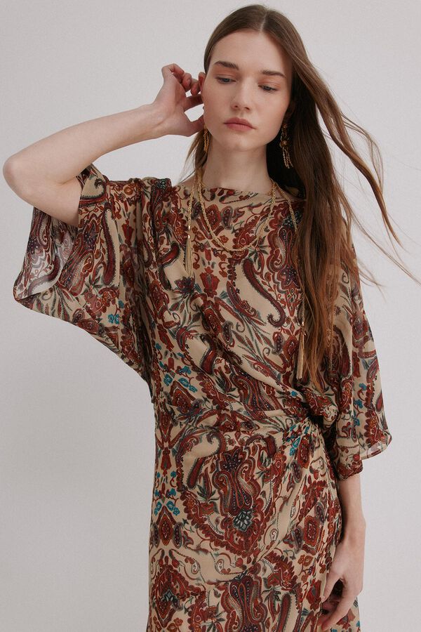 Hoss Intropia &Aacute;ngela. Vestido estampado Multicolor