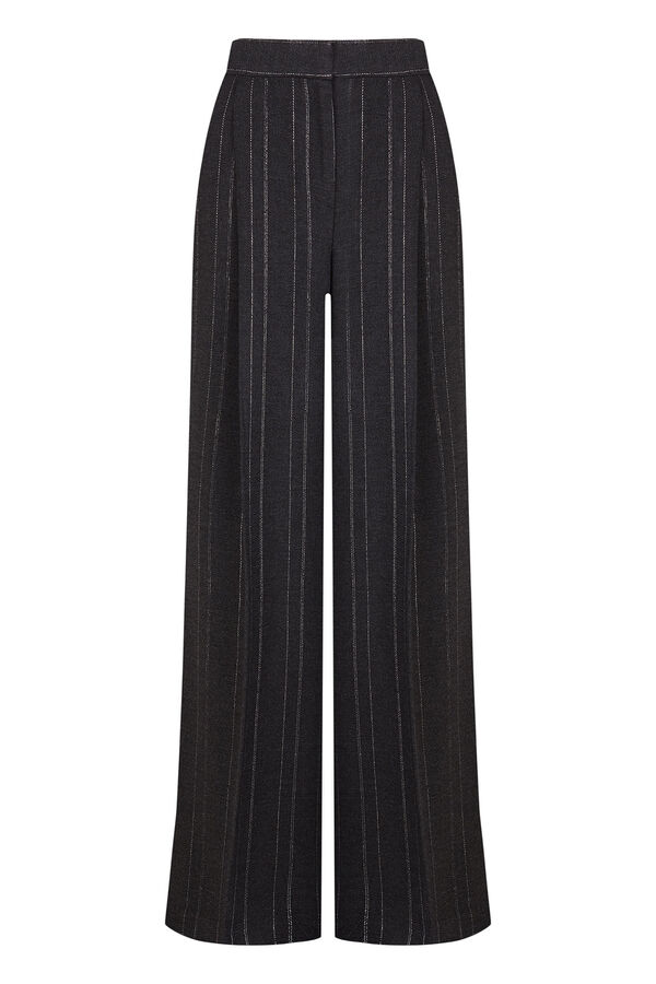 Hoss Intropia Pietra. Pantal&oacute;n a rayas Gris oscuro