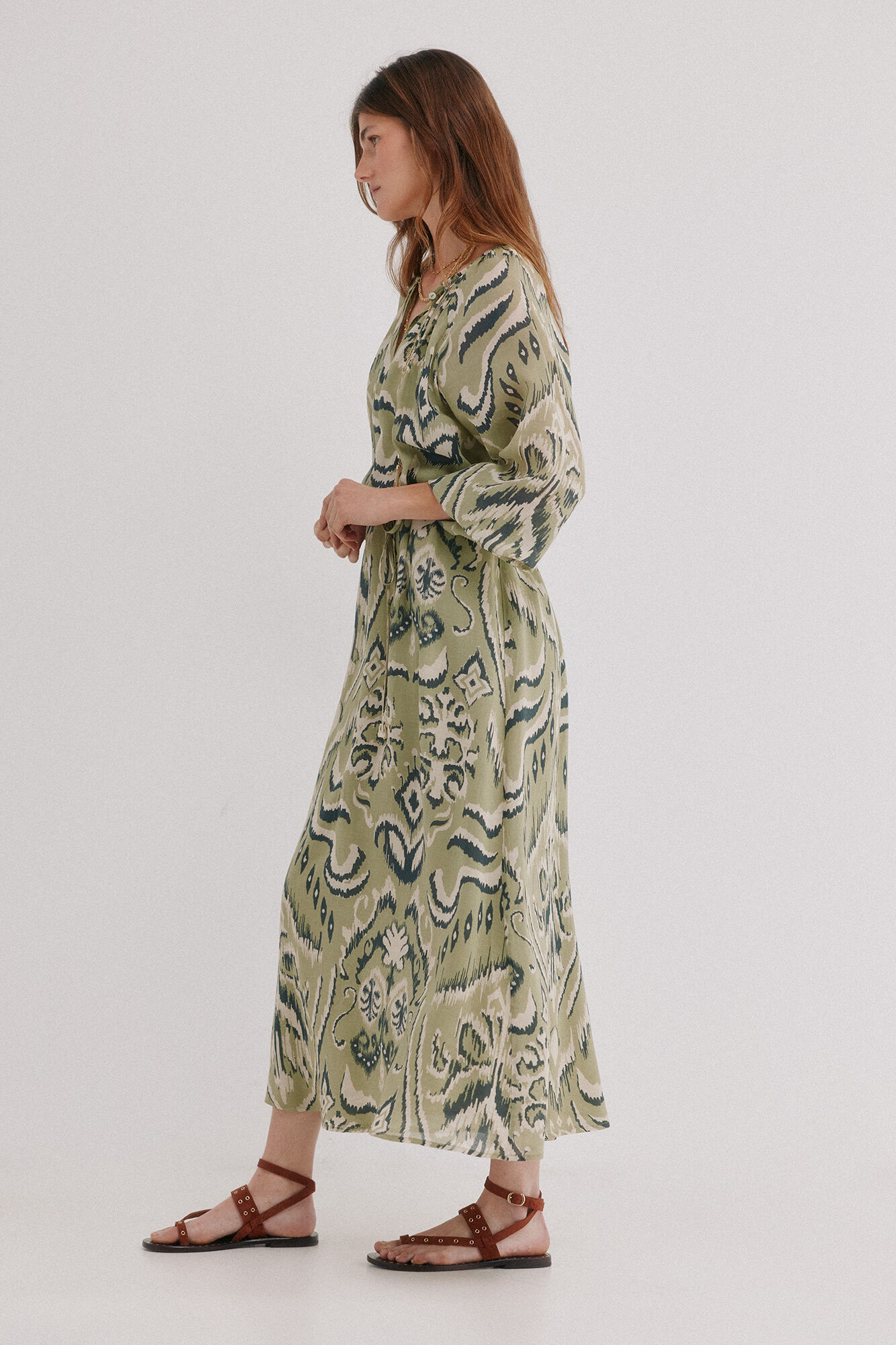 Hoss Intropia Amina. Vestido largo estampado