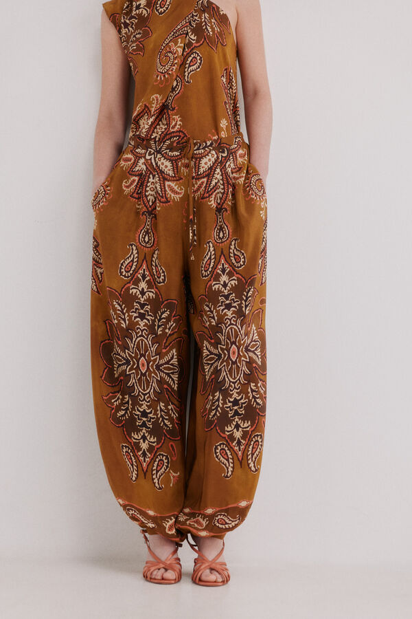 Hoss Intropia Pascuala. Pantal&oacute;n bombacho Multicolor