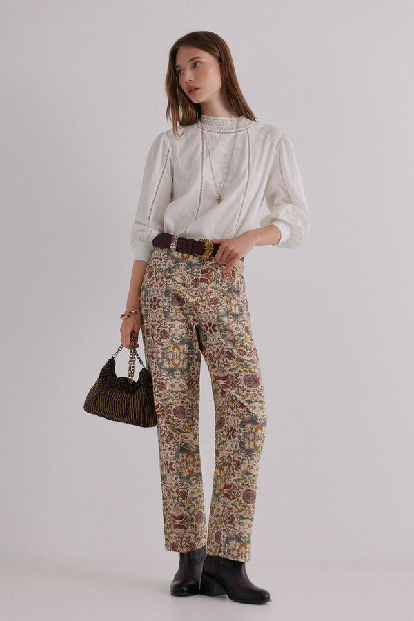 Hoss Intropia Priscille. Pantalones estampados Multicolor