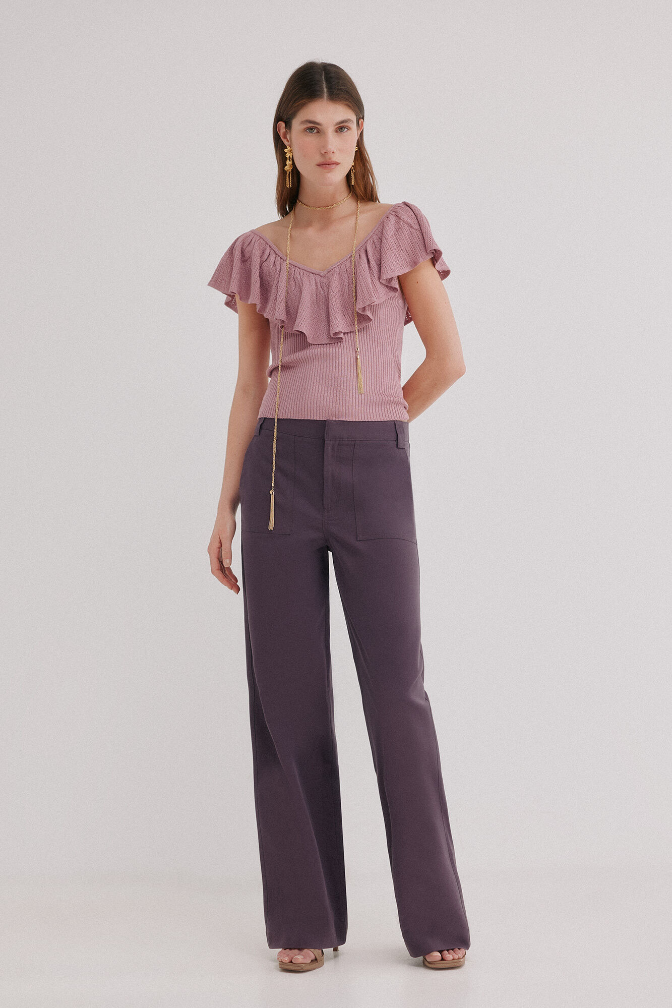 Hoss Intropia Palmira. Pantal&oacute;n corte recto