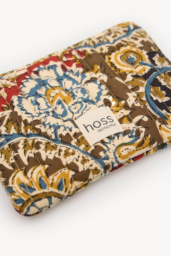 Hoss Intropia Laura. Cartera estampada acolchado Multicolor