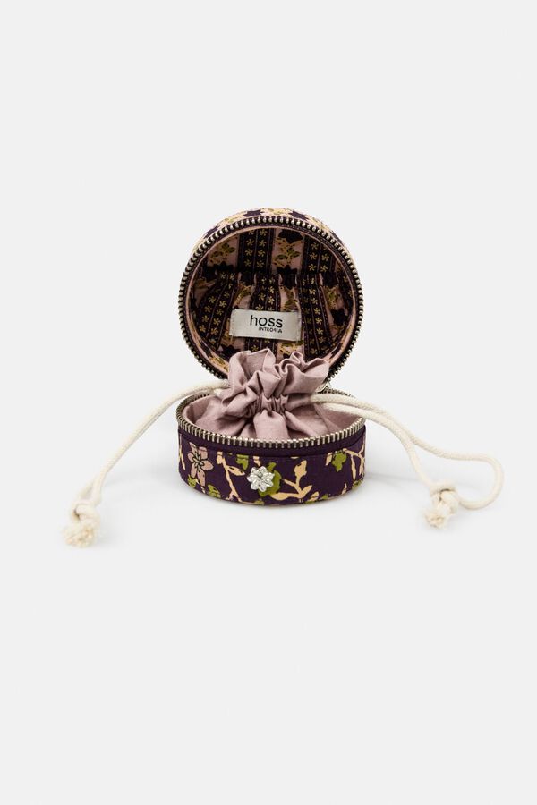 Hoss Intropia Leni. Joyero circular con print Multicolor