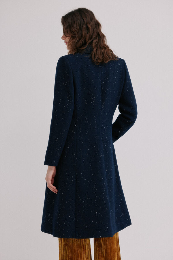 Hoss Intropia Farah. Abrigo cruzado Azul marino