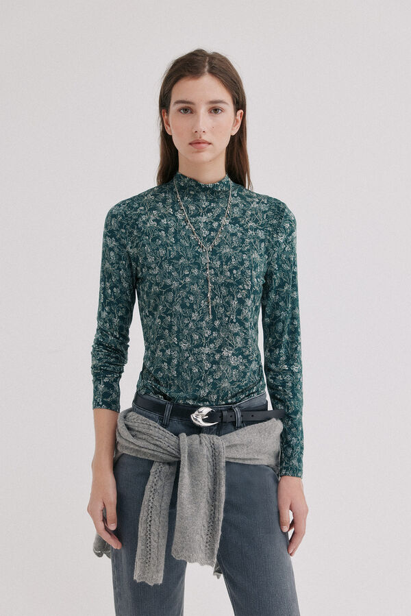 Hoss Intropia Malika. Camiseta paisley Multicolor
