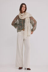 Hoss Intropia Payton. Pantal&oacute;n de pana Marfil