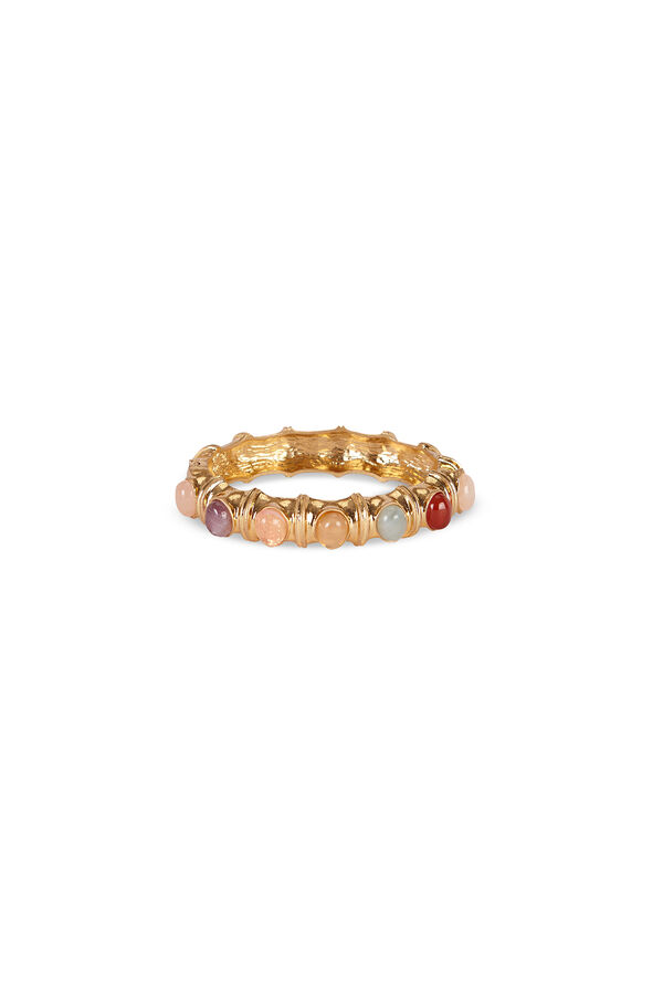 Hoss Intropia Lena. Pulsera piedras. Dorado