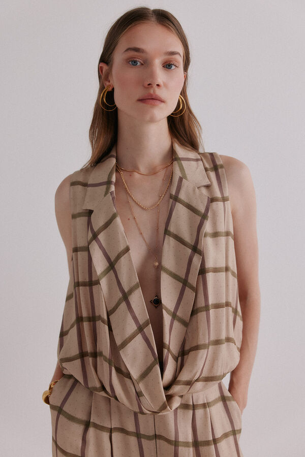 Hoss Intropia Gia. Blusa estampada Marfil