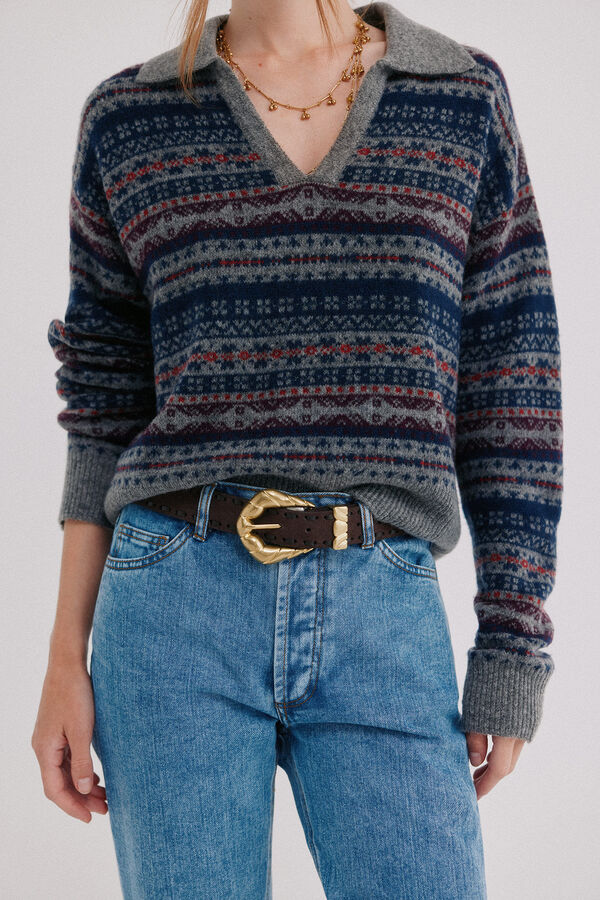 Hoss Intropia Irma. Jersey etnico Multicolor
