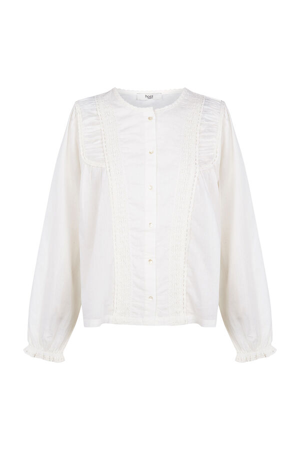 Hoss Intropia Caelia. Blusa flu&iacute;da Marfil