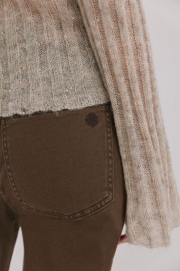 Hoss Intropia Basilea. Vaqueros bootcut Marron