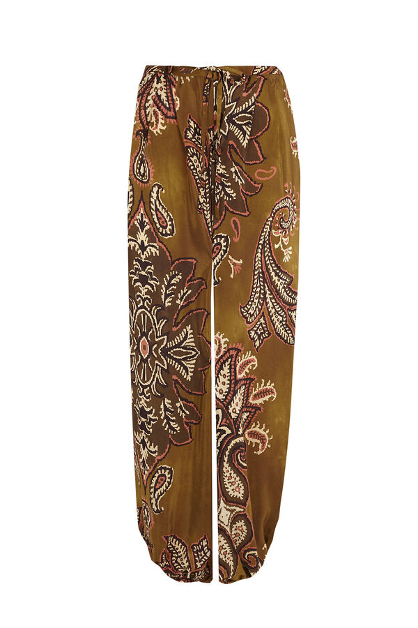 Hoss Intropia Pascuala. Pantal&oacute;n bombacho Multicolor
