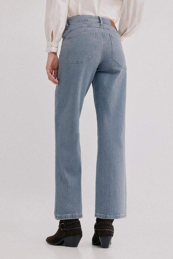 Hoss Intropia Brooke. Vaqueros wide leg Gris