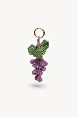Hoss Intropia Lorena. Charm uva de rafia Morado