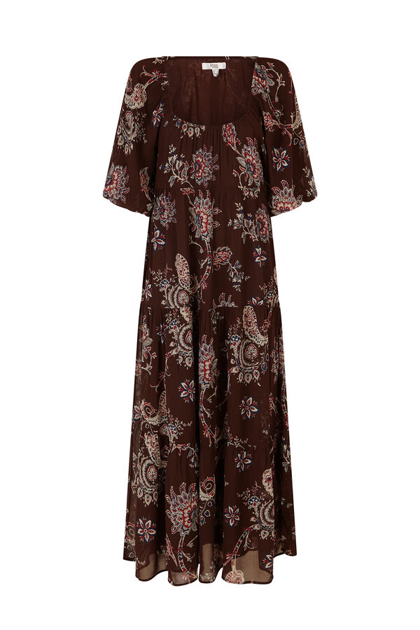 Hoss Intropia Adela. Vestido estampado Estampado Marron