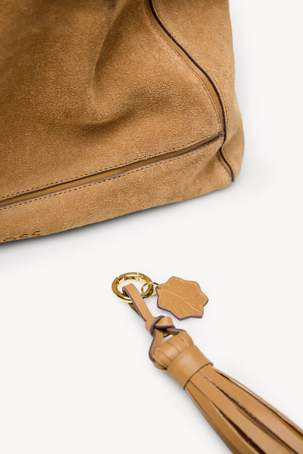 Hoss Intropia Natalia. Bolso serraje Camel