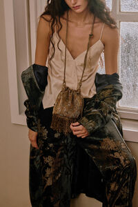 Hoss Intropia Cristina. Top lencero