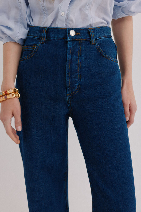 Hoss Intropia Bahiana. Vaqueros wideleg Azul marino